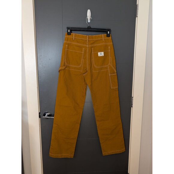 BDG Tan Double Knee Carpenter Painter Pants Size 27 - Picture 4 of 9
